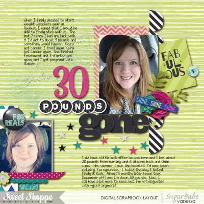 30 pounds gone