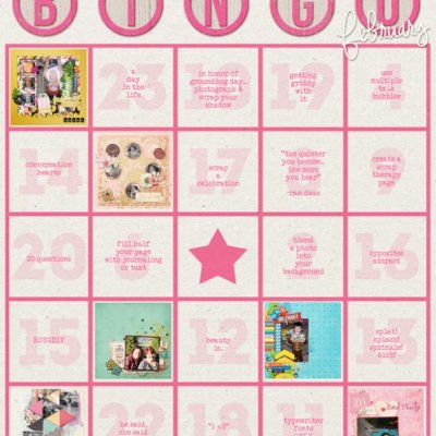 Feb Bingo Tracker - Lynette