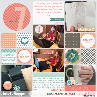Project Life Week 7