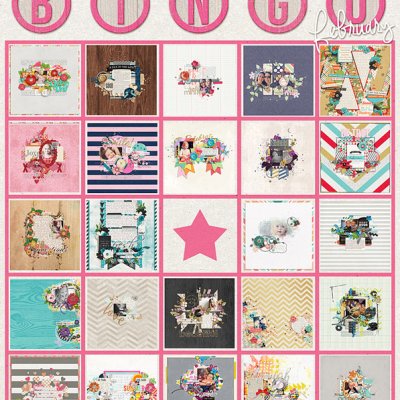 Crystal's Feb. Bingo Card