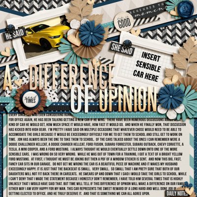A Difference of Opinion