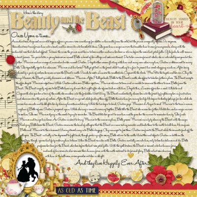 Bingo March Nr6: 'Here's The Story: Beauty & The Beast'