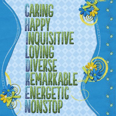 Acrostic - Children