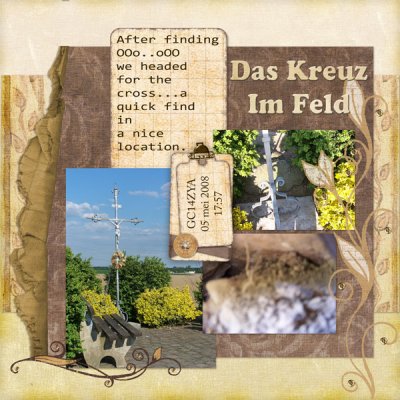 Das Kreuz Im Feld
