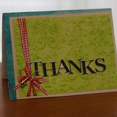 Thank You Card