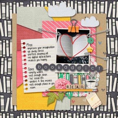 Bingo March Nr20: 'Pros & Cons: Bookaddict'