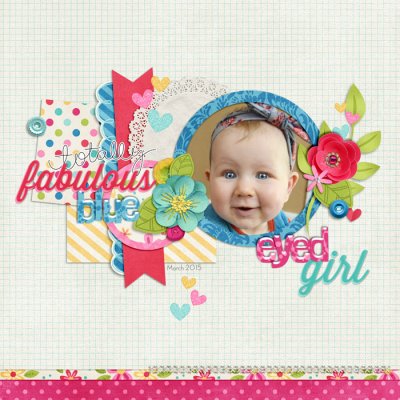 Fabulous Blue Eyed Girl