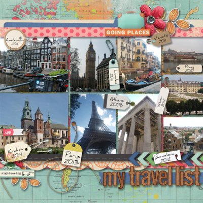 Bingo March Nr23: 'Use tags: Travel list'