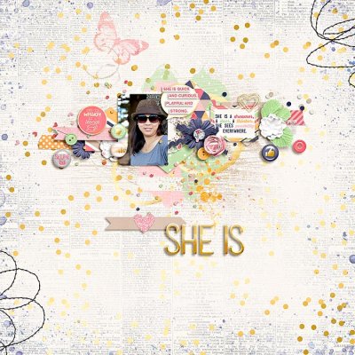 she is