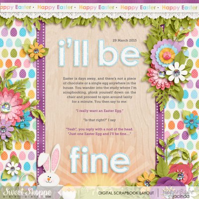 I'll be fine