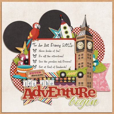 Let the adventure begin