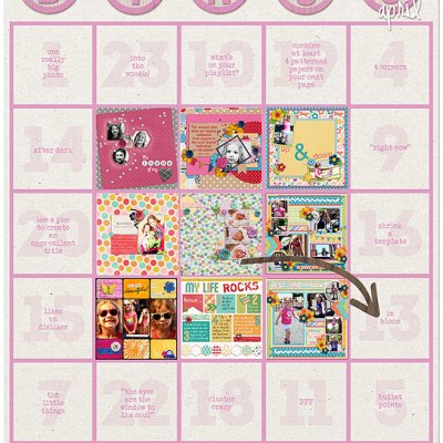 April Bingo Card