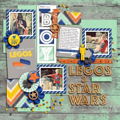 Walk Across Legos