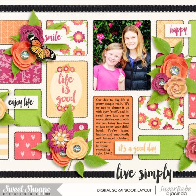 Live simply