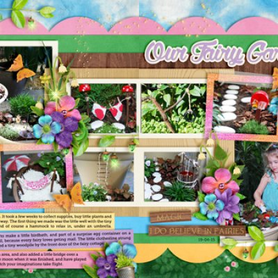 Our fairy garden