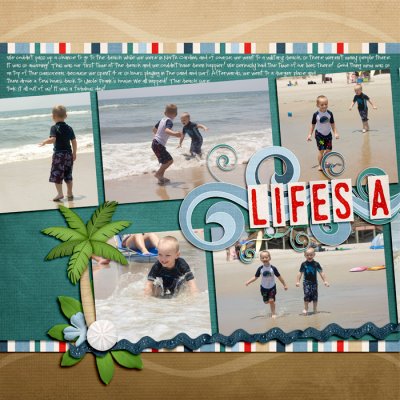 Life's A Beach Left