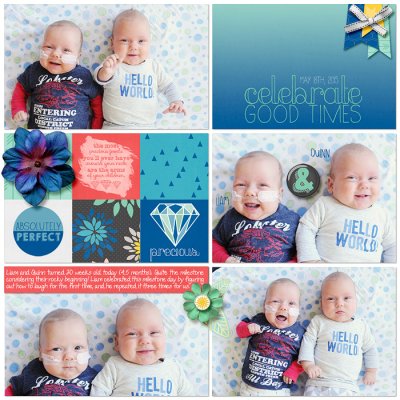 Quinn & Liam at 20 Weeks