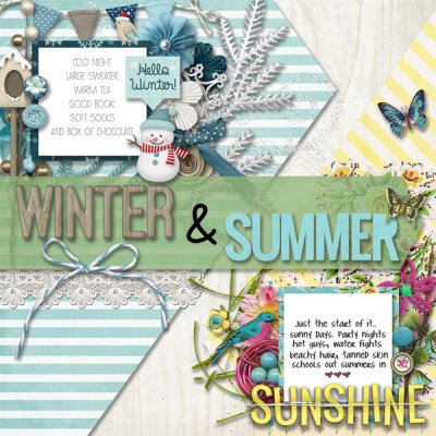 Bingo May12: 'Opposites Attract: Winter&Summer'