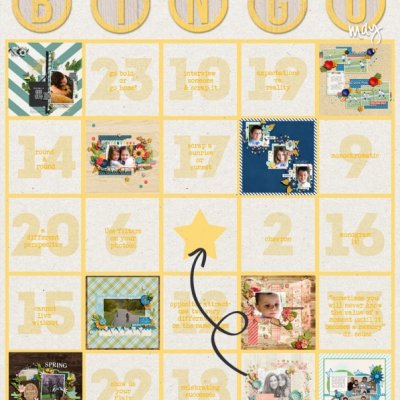 May Challenge Bingo Card