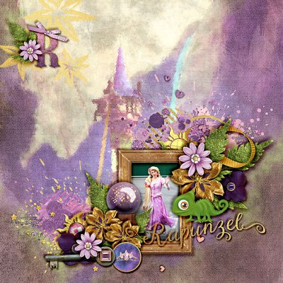 R is for Rapunzel