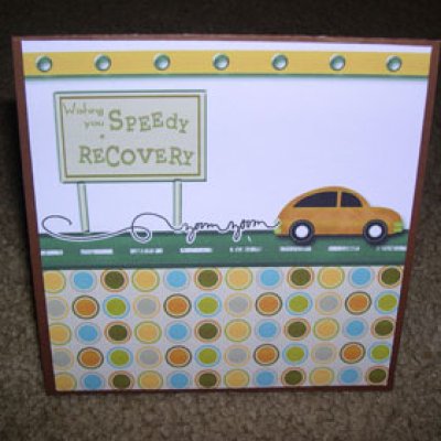 52 Card Inspiration (week 2) - Speedy Recovery