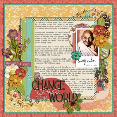 Be The Change...