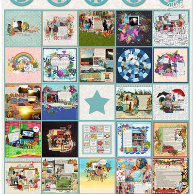 Challenge Bingo Card June 2015