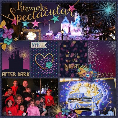 NYE 2013 at Disneyland