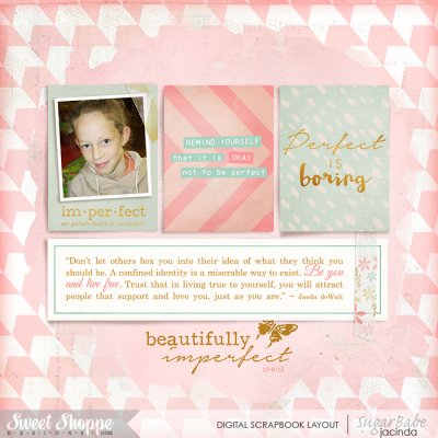 Beautifully imperfect