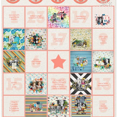 Bingo Card - July
