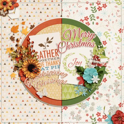 Thanksgiving Blessings - Merry Christmas