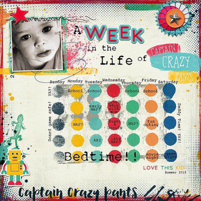 A Week in the Life of Captain Crazy Pants