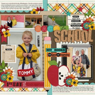 August Challenge - School Supplies