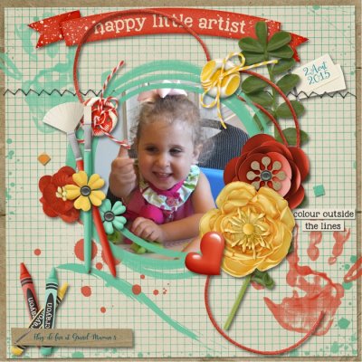 Happy Little Artist