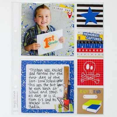 Back To School Hybrid Pocket Page