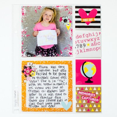 Back To School Hybrid Pocket Page
