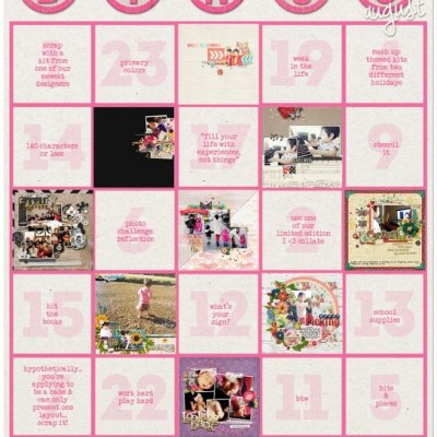 Bingo Card August