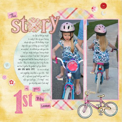 The Story of your 1st Bike Lesson