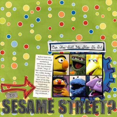 Can You Tell Me How To Get To Sesame Street?