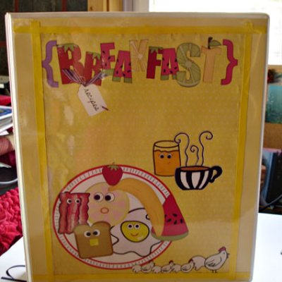 Breakfast Recipe Book Cover