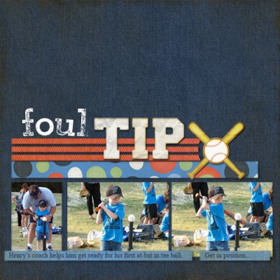 Foul Tip - Left Side