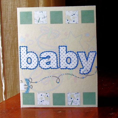 Baby card - week 3