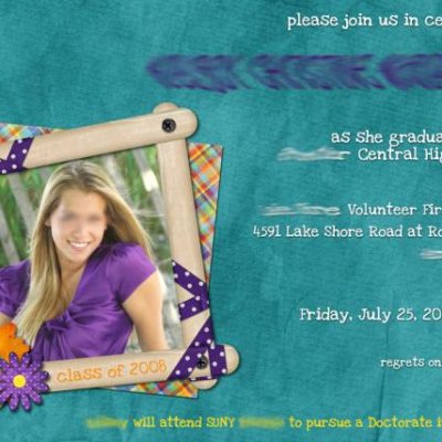 graduation invite
