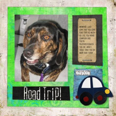 Road Trip!! (for the Color Challenge #1)