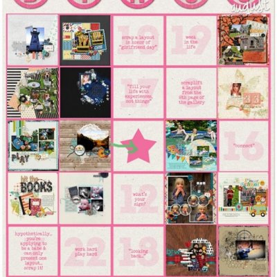 AUGUST BINGO CARD