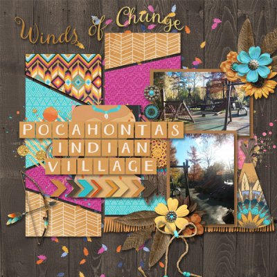 Bingo Sep14: 'Pocahontas Indian Village'