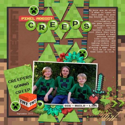 Pixel Addict Creeps