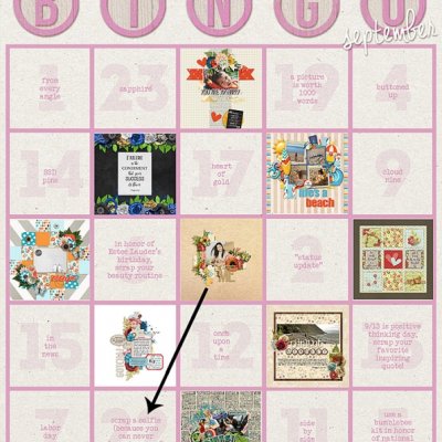 September 2015 Bingo Tracker