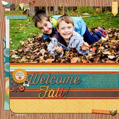 Welcome Fall