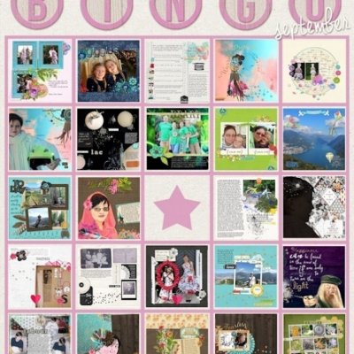 bingo card - finished my first ever!